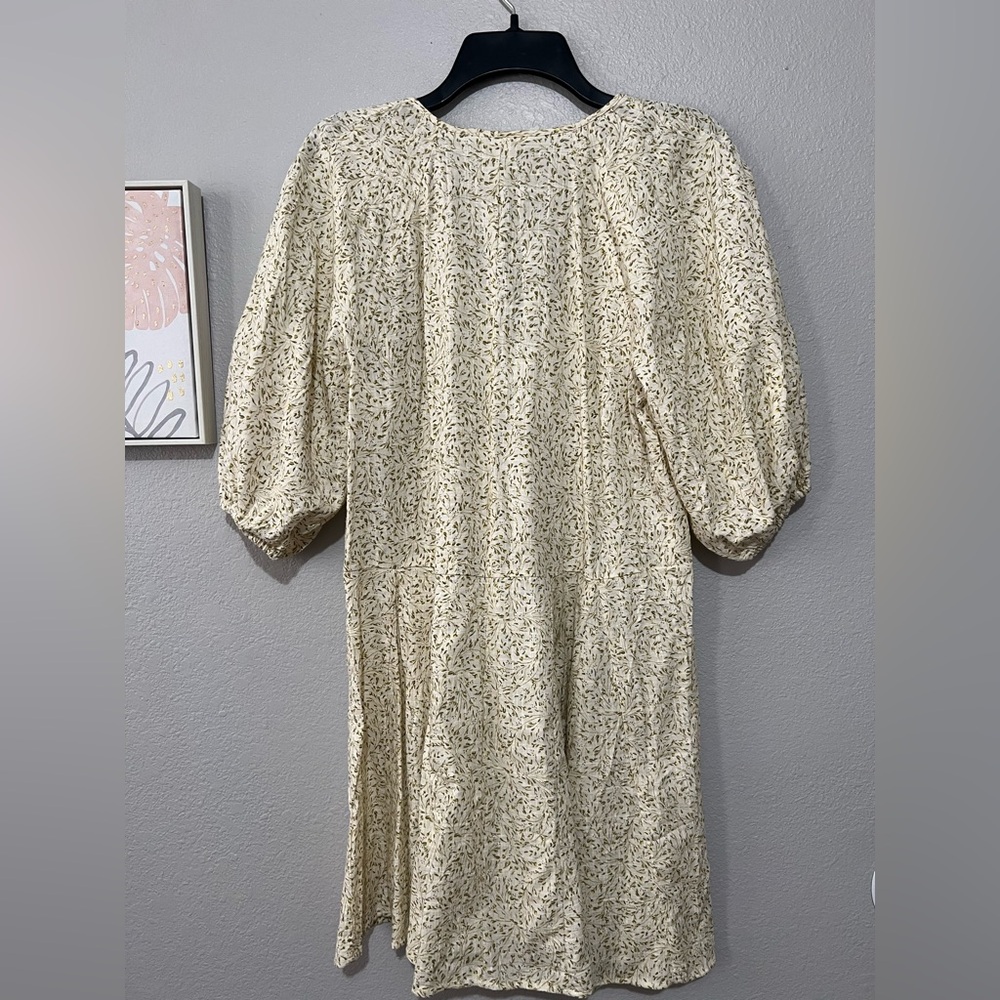 H&M Cream Ruched Tiered Sundress - Picture 5 of 6